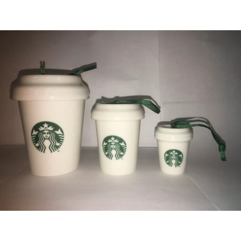 Starbucks Nesting Ornaments